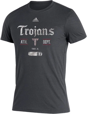 Adidas Troy University Trojans School T-shirt Size Medium Cover