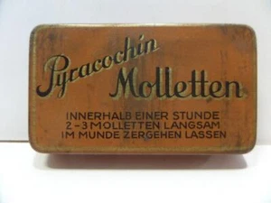 alte Blechdose Pyracochin Molletten /A75 - Bild 1 von 1