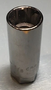 2 CRAFTSMAN 3/8 IN DRIVE 5/8 INCH SPARK PLUG SOCKETS USA MADE (SAME SOCKETS) - Picture 1 of 2