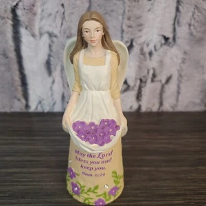 Angel Figure Jewels of Faith by Angel Star "May the Lord Bless You" 5.5 in - Picture 1 of 7