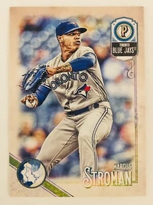 2018 Topps Gypsy Queen Logo Swap SP Marcus Stroman No. 295 Toronto Blue Jays - Picture 1 of 2