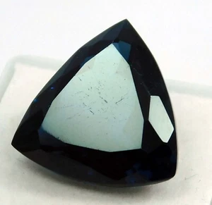 AAA+ 60.80ct. Large Blue Tanzanite Trillion Cut Loose Gemstone Gift for Birthday - Picture 1 of 7
