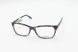 BEBE ROSY BB5118 001 Jet Multi Color Floral 55-17-140 Rahmen Flex Scharniere M27 - Bild 1 von 12
