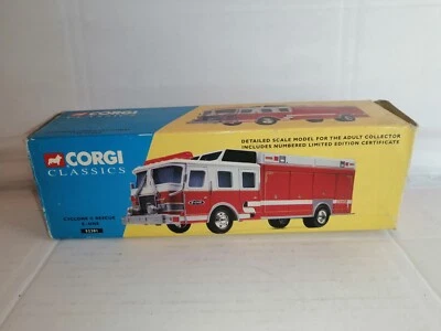CYCLONE II RESCUE E-ONE DIE-CAST EDIZ.LIMITATA REF.52201 CORGI SCALA 1/50 - Immagine 1 di 4