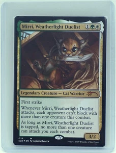 Mirri Weatherlight Duelist 026 casi nuevo MTG Secret Lair Drop Series lámina OMG gatitos - Imagen 1 de 2