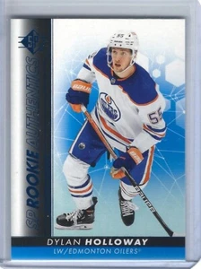 2022-23 SP Rookie Authentics Blue #116 Dylan Holloway - Picture 1 of 2