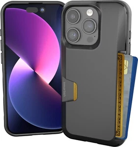 Smartish Wallet Slayer Vol 1 Card Holder for iPhone 15/15 Pro/15 Plus/15 Pro Max - Picture 1 of 41
