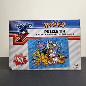 Eeveelutions 100 Piece Jigsaw Puzzle Pokémon XY Pokéball Tin, 2016, NEW - Picture 1 of 2
