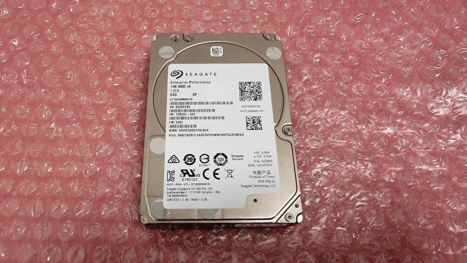 Seagate 1.8TB 2.5'' SFF SAS 12G 10K Enterprise Hard Drive ST1800MM0018 - Image 1 of 1