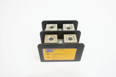 Ilsco PDB-11-350-2 Power Distribution Block 600v 310a 2p - Image 1 of 4