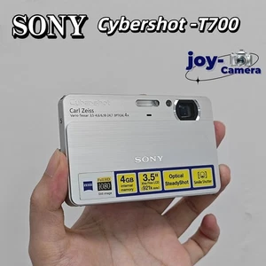 Sony Cybershot DSC-T700 10MP Digital Camera 4x Optical Zoom w/ Battery & SD Card - Picture 1 of 8