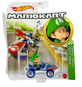 Hot Wheels Mario Kart - Baby Luigi Sneeker Kart - Brandneu - Bild 1 von 1
