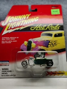 Johnny Lightning VINTAGE 2000 Hot Rods '23 Ford T-Bucket Metallic Green RARE! - Picture 1 of 9