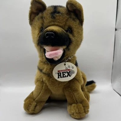 Kommissar Rex Plüschtier Stofftier ca 25cm mit Tag Sat1 | 1996 - Bild 1 von 4