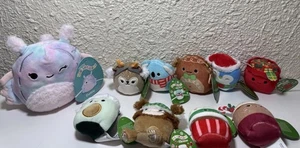 Squishmallows Weihnachten Mini Plüsch Menge 9 Urlaub Neu mit Etikett! - Bild 1 von 8