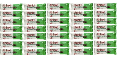 pense! Barras de proteína, alta proteína, GF, kosher, girl scouts hortelã fina - 35 barras - Imagem 1 de 3