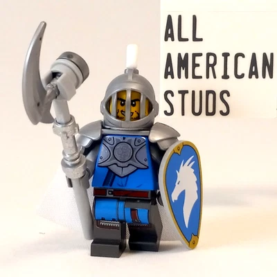 LEGO Castle Dragon King Knight Minifigure 71047 Dungeons Series D&D Paladin - Image 1 of 4