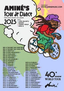 AMIN Tour De Dance 2025 World Tour – UK – Europe North America Poster - Picture 1 of 4