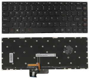 Original US Tastatur mit Hintergrundbeleuchtung für Lenovo IdeaPad 500S-13ISK U31-70 - Bild 1 von 3