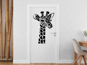 Giraffe Wall Stickers Car Decal Sticker Africa Van Kids Wild Life Animals DIY - Picture 1 of 16