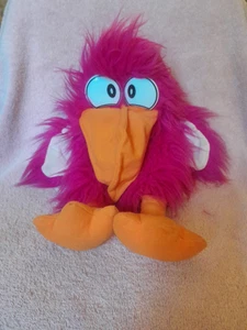 Vintage Toko der absurde Vogel Tukan kreischende Handpuppe rosa - Bild 1 von 13