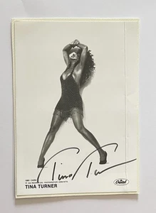 Tina Turner - Simply The Best - Original Hand Signed Autograph - Picture 1 of 3