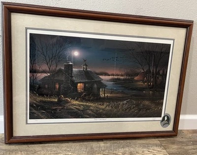 Terry Redlin “Pure Contentment” Edición Limitada Enmarcado y Firmado Foto 1 de 4