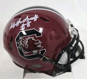 Nyck Harbor Signed Mini Helmet South Carolina Gamecocks SC USC JSA CA34998 Cocks - Picture 1 of 8