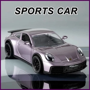 Modelo de coche deportivo de aleación 1:32 juguete fundido a presión luz de sonido tirar hacia atrás regalo para niños - Imagen 1 de 30