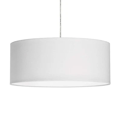 Lámpara de araña de tambor Dainolite 572210 cromada de 3 luces 22" W de un solo nivel Foto 1 de 4