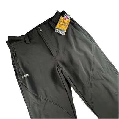NWT Magellan Mountaingear Pants Women L Gaiter Hiking Gorpcore Black Fishing - Image 1 of 4