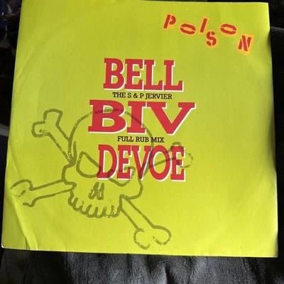 Bell Biv Devoe - Poison The S  P Jervier Full Rub Mix - 12” Vinyl 1990 EX/VG  - Image 1 of 4