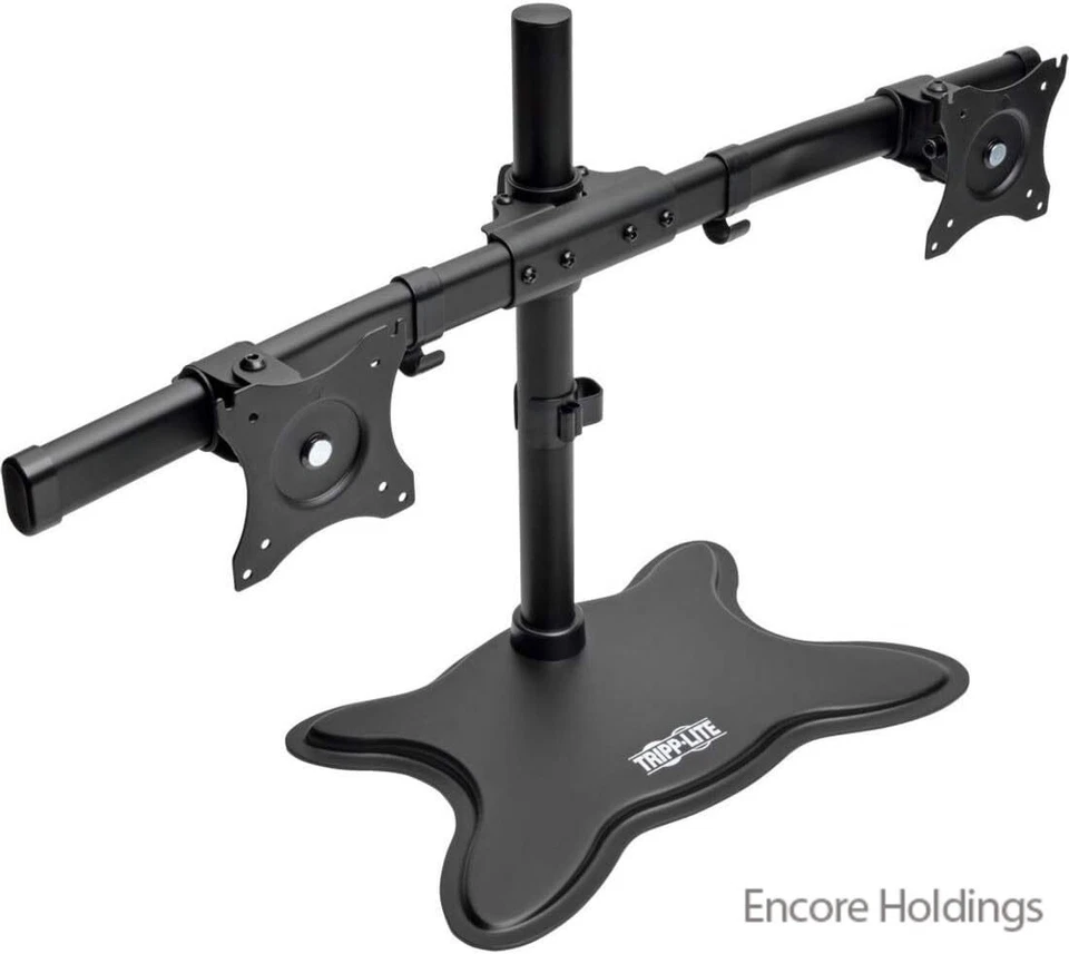 Tripp Lite Dual-Monitor Desktop Mount - Black - 13-27 Inches Flat DDR1327SDD - Image 1 of 1