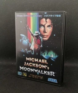Sega Michael Jacksons Moonwalker Mega Drive Spiel getestet, funktionsfähig - Bild 1 von 4