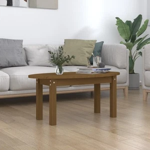 Mesa de Centro Mesita Auxiliar de Sofá Mueble Salón Madera Maciza Pino vidaXL - Imagen 1 de 33
