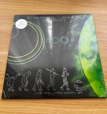 The Claypool Lennon Delirium 10" Vinyl LP Lime and Limpid Green  Sealed NEW RSD - Image 1 of 4