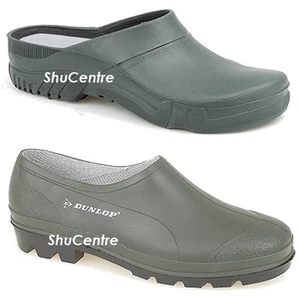 Impermeable Lluvia Jardinería Zapatos Zuecos Jardín Dunlop Verde Goma Verano Botas de agua - Imagen 1 de 17