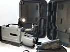 Oem Panasonic Vhs Movie Camera Ag-186 W/ Ac Adaptor Model No. Ag-B20-P + Light*