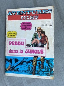 AVENTURES FILMS N°11 PERDU DANS LA JUNGLE ARÉDIT 1972 EN ÉTAT CORRECT - Imagen 1 de 6