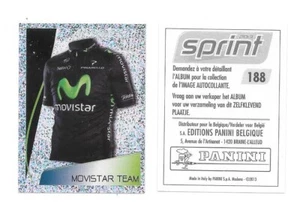 Vignette N°188 - Sprint 2013 - Edition Belge - Maillot Movistar - Picture 1 of 1