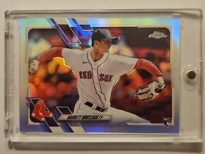 Pack To Plastic 2021 Topps Chrome Update RC Refractor Garrett Whitlock #025/250 - Image 1 of 4