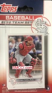 St Louis Cardinals 2022 Topps Factory Sealed 17 Card Team Set Wainwright Molina - Picture 1 of 2