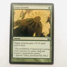 Giant Growth X 1 Common Return to Ravnica Magic the Gathering MTG