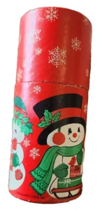 HALLMARK Christmas Snowman Wooden Matchsticks with Canister. Matches Match stick - Picture 1 of 7