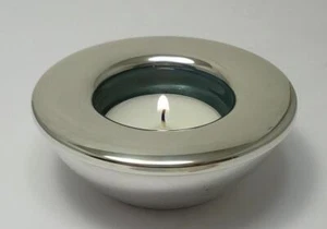 Vintage Sterling Silver Tealight / Candle Holder – Hallmarked 2001 - Picture 1 of 12