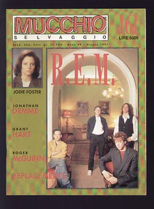 MUCCHIO SELVAGGIO 161/1991 REPLACEMENTS ROGER McGUINN BYRDS JODIE FOSTER R.E.M. - Imagen 1 de 1