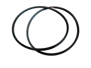 GREENMECH CS100 PETROL WOODCHIPPER PAIR OF GENUINE PIX REPLACEMENT DRIVE BELTS - Picture 1 of 1