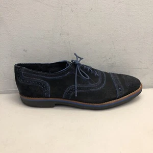 Allen Edmonds McAllister Größe 9,5 B blaue Wildleder Budapester Schuhe - Bild 1 von 8