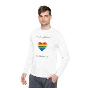  Jfergo "Rainbow" Collection Unisex Long Sleeve Tee 2 - Picture 1 of 5