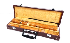 ZEN-ON 2400B Wood Tenor Recorder Made in Japan - Picture 1 of 14